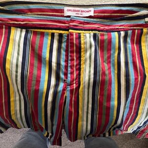 Orlebar Brown Multicolor Striped Shorts